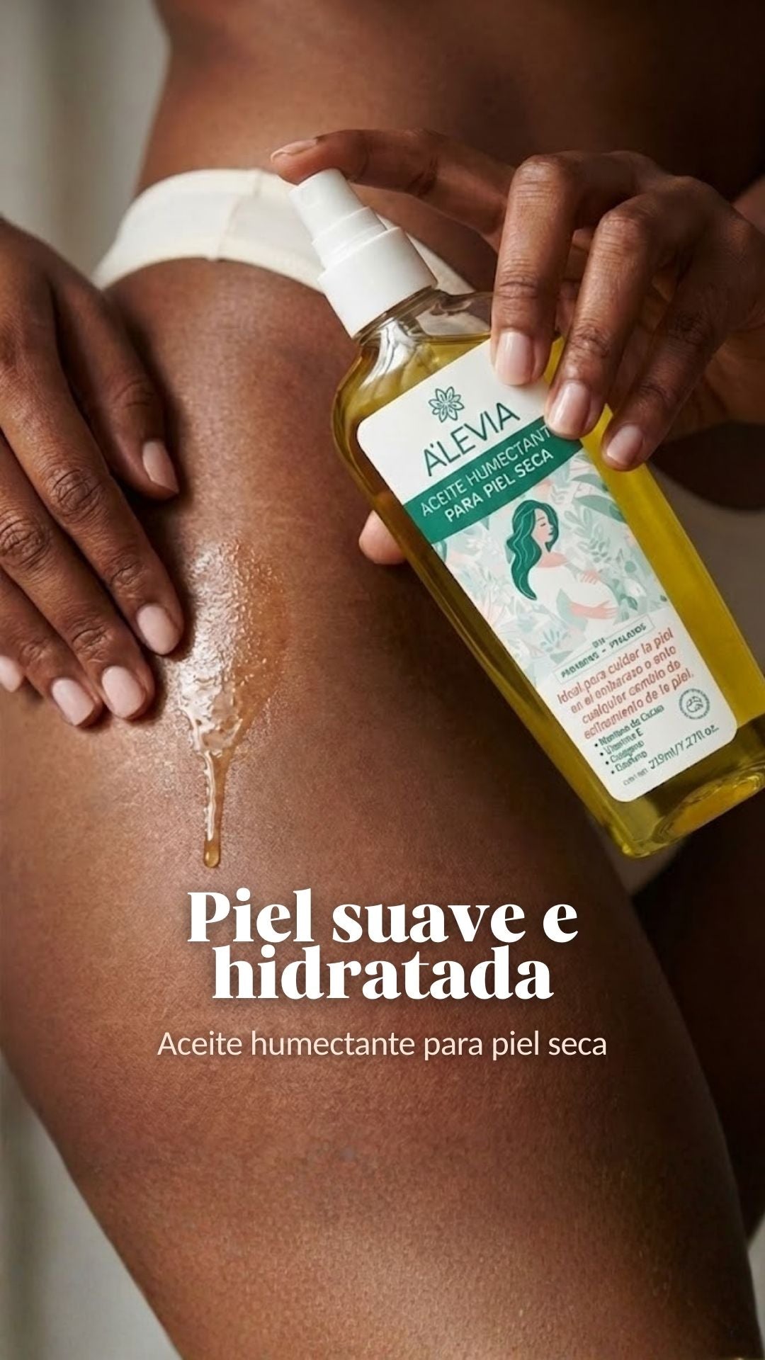 Aceite humectante para piel seca 215 ml