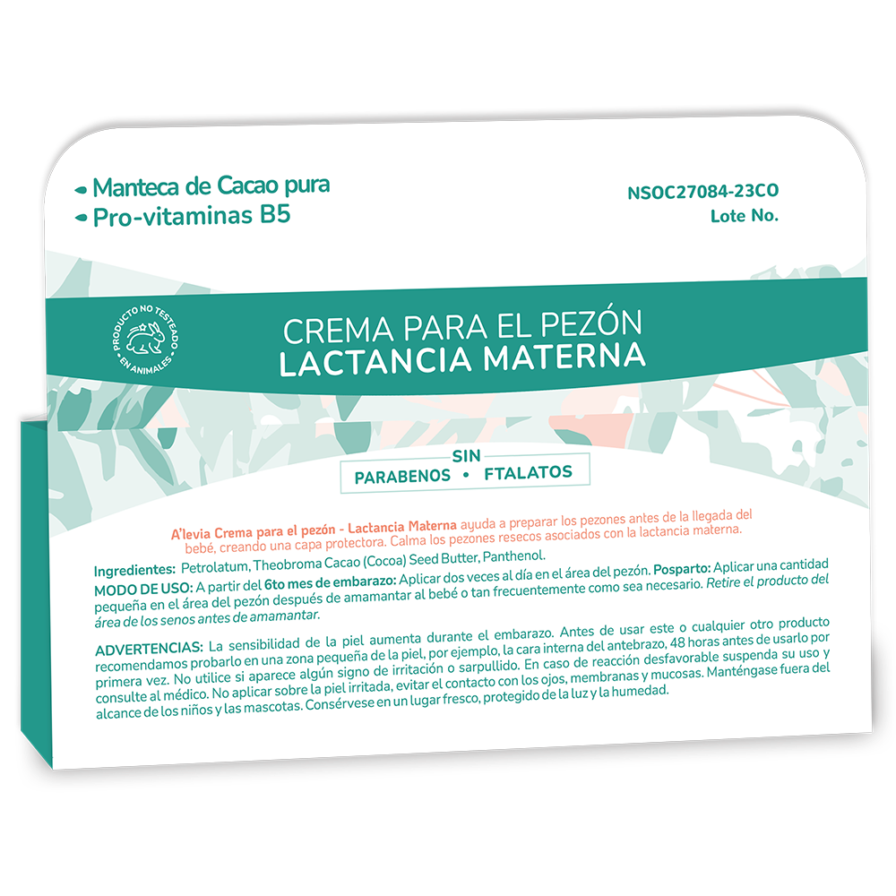 Crema para el pezón x 30 gr – Lactancia materna