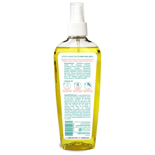 Aceite humectante para piel seca 215 ml