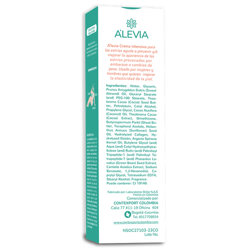 Crema intensiva para estrías 125 gr