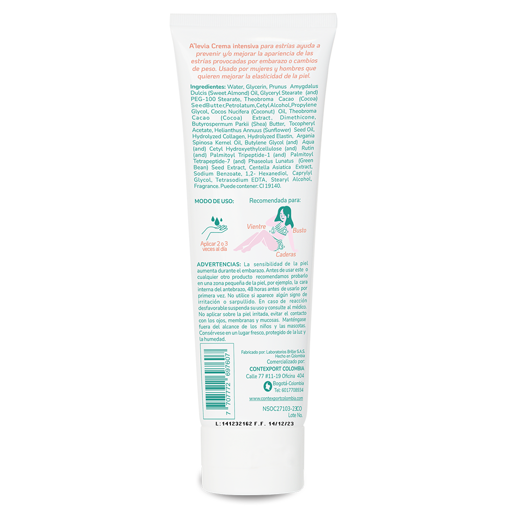 Crema intensiva para estrías 125 gr